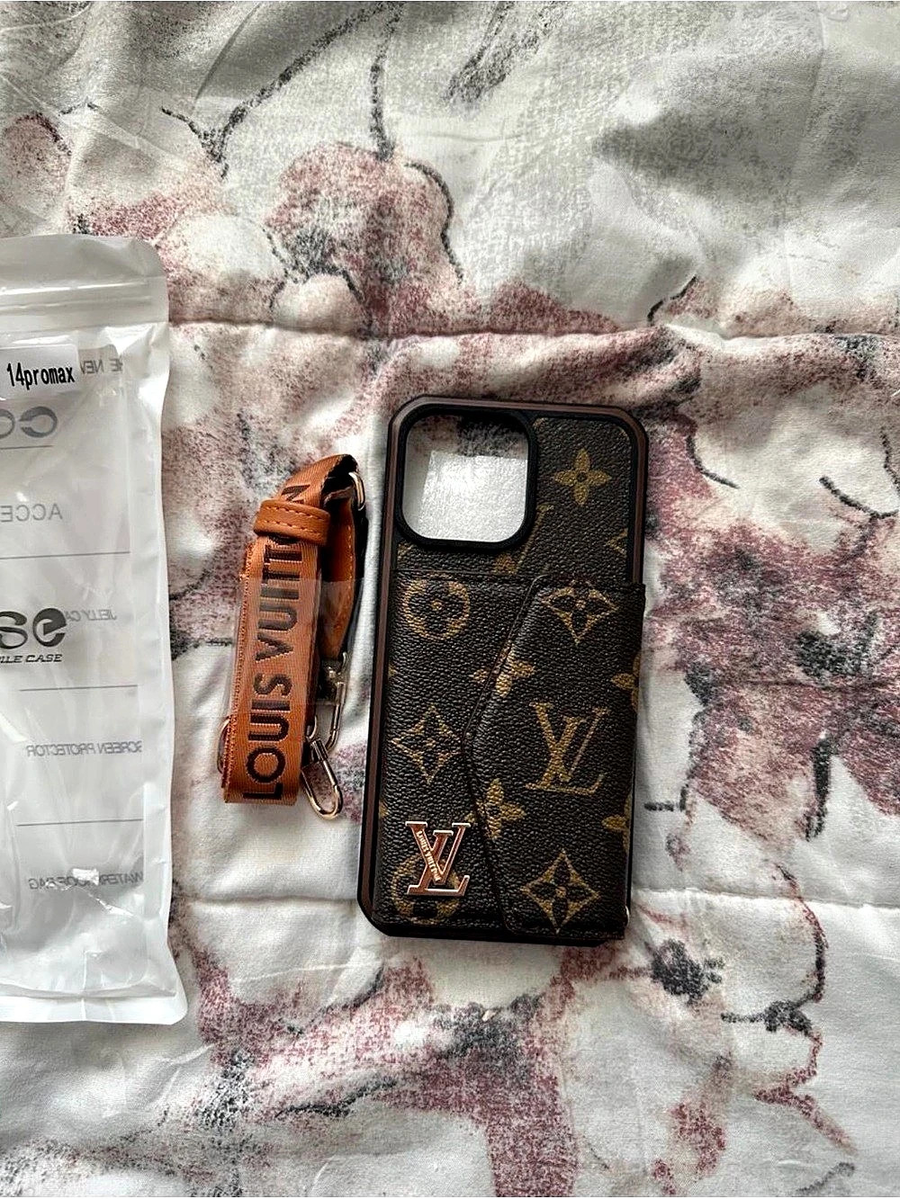 Phone Case with Wrist Strap and wallet